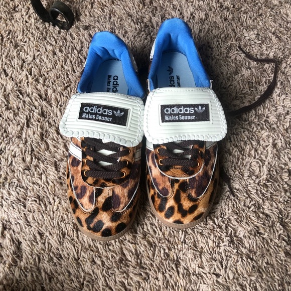 Adidas Shoes - Adidas x Wales Bonner Samba Pony Leopard Sneakers